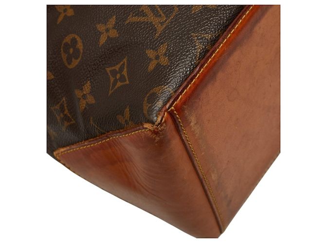 Borsa Tote Louis Vuitton Monogram Cabas Mezzo Marrone - vista 7