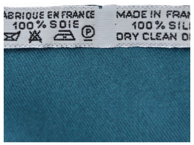 Hermès Sciarpa Hermes Grande Tenue Carre 90 Verde Arancione - vista 10