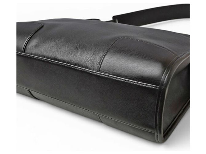 Borsa a tracolla in pelle nera Loewe Nero - vista 10