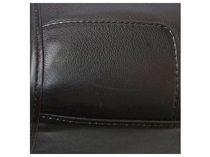 Borsa a tracolla in pelle nera Loewe Nero - vista 11