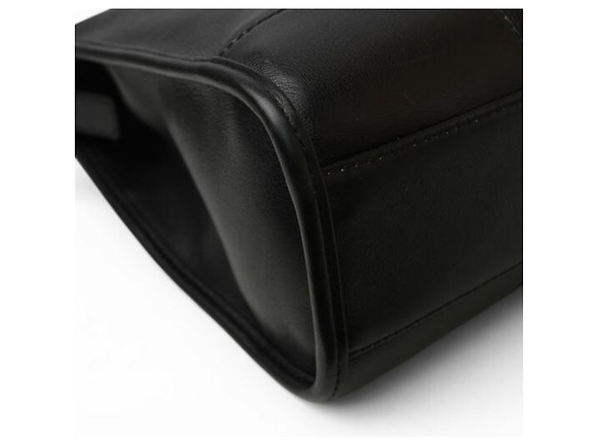 Borsa a tracolla in pelle nera Loewe Nero - vista 14