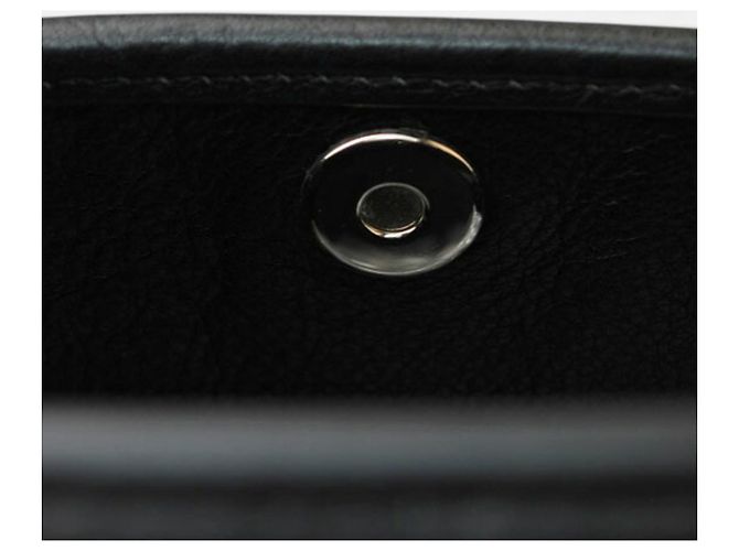 Borsa a tracolla in pelle nera Loewe Nero - vista 8
