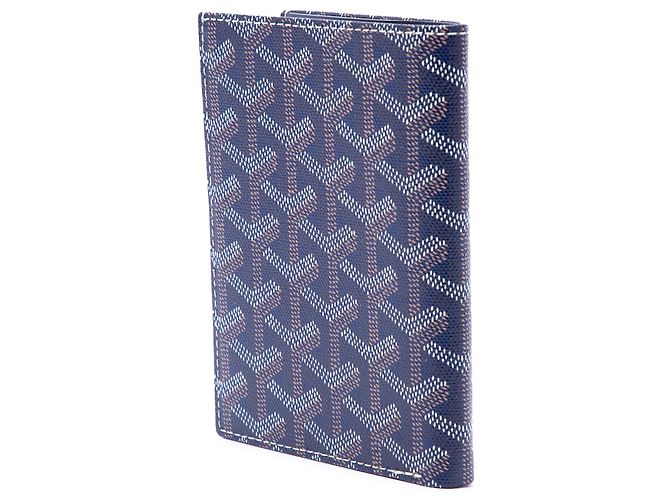 Portapassaporto Goyardine Grenelle blu Goyard - vista 2