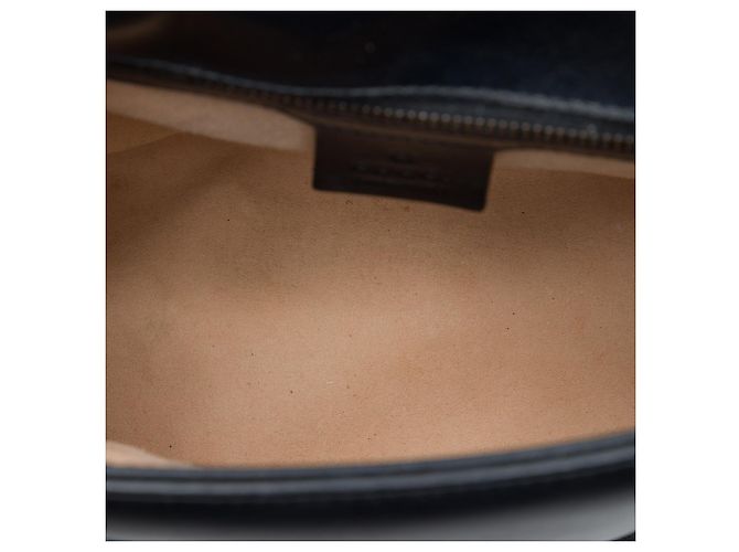 Borsa Gucci Black Small GG Marmont Matelasse in pelle Nero - vista 4