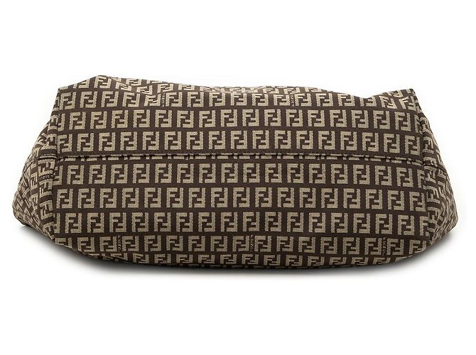 Fendi Zucchino Canvas Tote in Braun Dunkelbraun - Ansicht 3