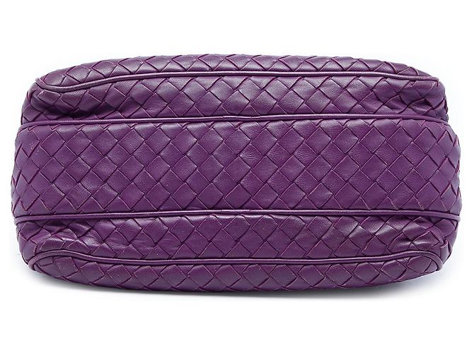 Borsa Camera in nappa Intrecciato viola Bottega Veneta Porpora - vista 3