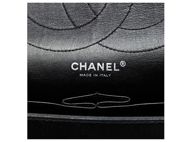 Chanel Black Quilted Aged Calfskin Reissue 2.55 Double Flap 227 Nero - vista 5