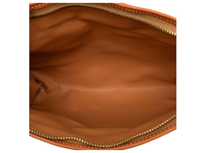 Céline Clutch de lona revestida Celine Marrón Macadam Castaño - vista 4