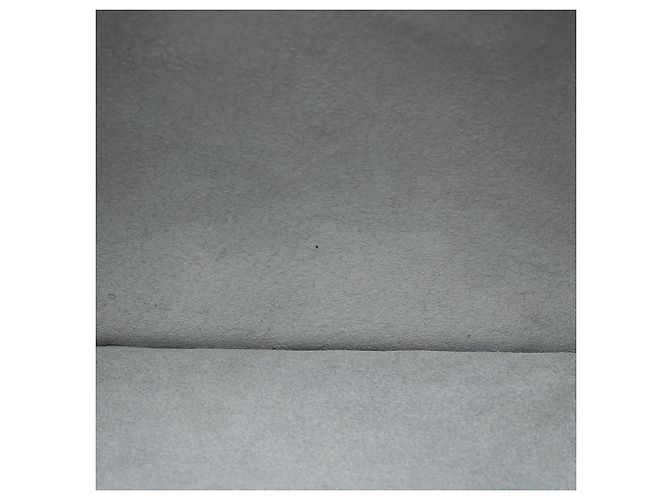 Clutch Valentino Rockstud in pelle di vitello granulata grigia Marrone - vista 4