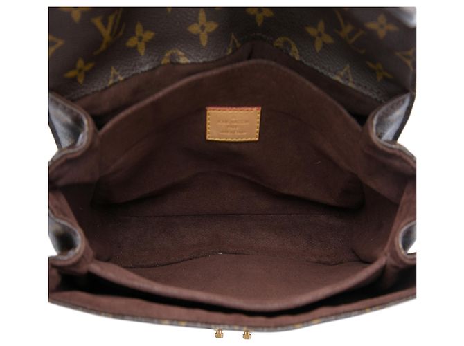 Louis Vuitton Pochette Metis Marrone Monogram - vista 4