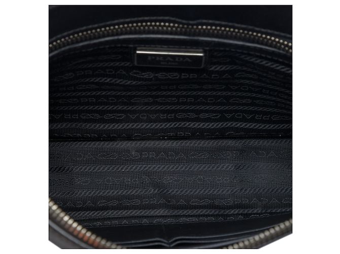 Clutch Prada en Saffiano negro - vista 4