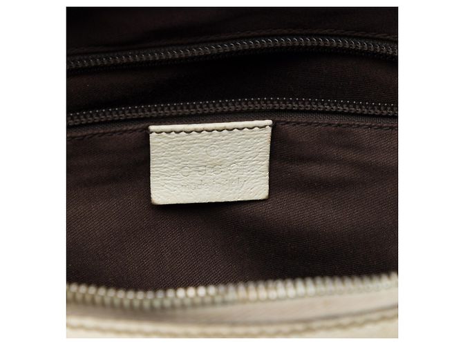 Gucci Beige GG Canvas Web Crossbody - vista 5