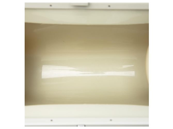 Borsa a tracolla Le Anne Marie in vinile bianco Saint Laurent Crudo - vista 4
