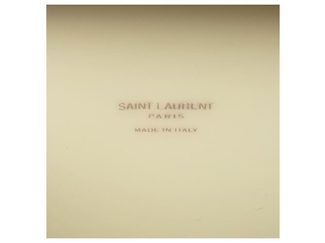 Borsa a tracolla Le Anne Marie in vinile bianco Saint Laurent Crudo - vista 5