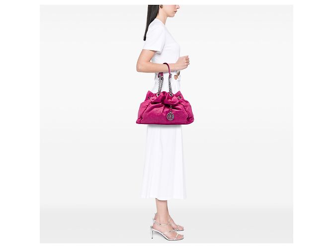 Tote Le Trente in agnello rosa cannage Dior - vista 5