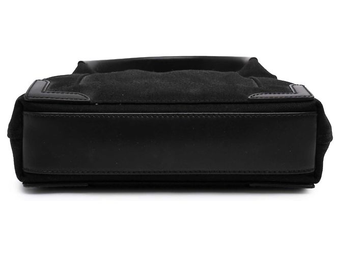 Balenciaga Borsa Satchel in Denim Nero Navy XS - vista 3