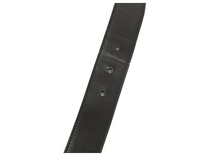Cintura reversibile Hermès Black Box Calf e Togo H Plate Nero - Ansicht 4