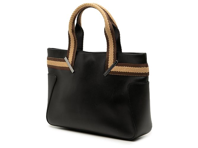 Borsa Web in pelle di vitello nera Gucci Nero - vista 2