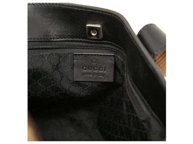 Borsa Web in pelle di vitello nera Gucci Nero - vista 5