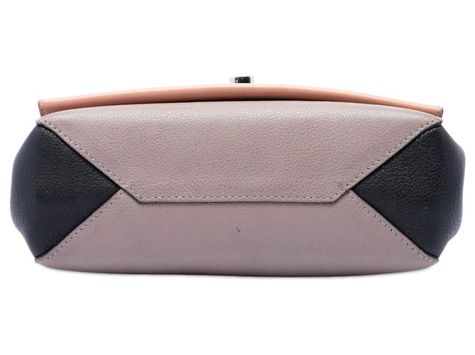 Twist Louis Vuitton Orange Tricolor Leather Lockme II BB Arancione - vista 3