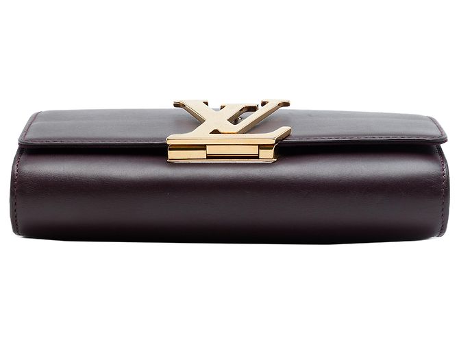 Louis Vuitton Louise Chain GM in pelle viola Porpora - vista 3