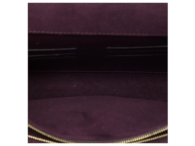 Louis Vuitton Louise Chain GM in pelle viola Porpora - vista 4