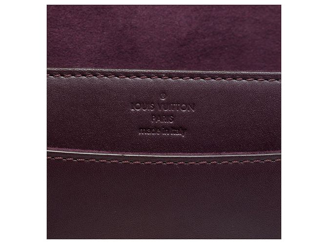 Louis Vuitton Louise Chain GM in pelle viola Porpora - vista 5