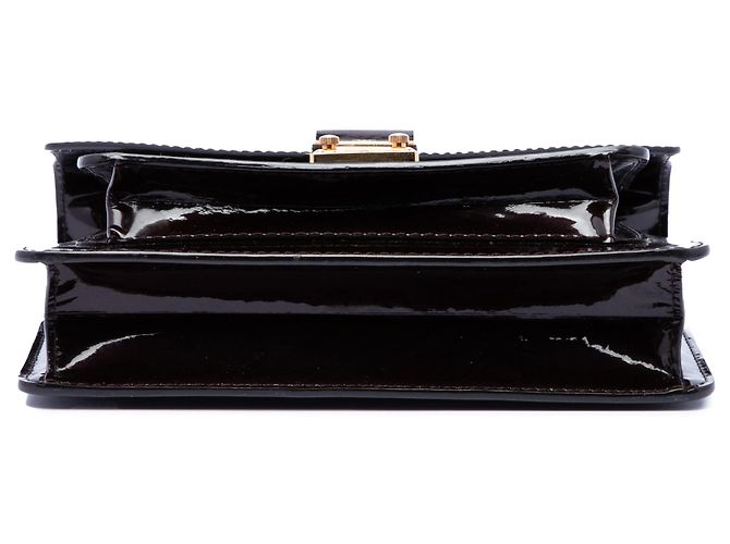 Louis Vuitton Purple Vernis Monceau BB Porpora - vista 3