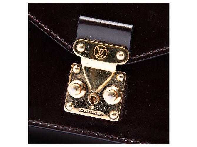 Louis Vuitton Purple Vernis Monceau BB Porpora - vista 5