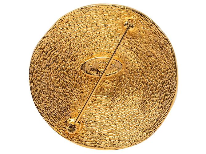 Chanel Spilla Medaglione 31 Rue Cambon Placcata Oro D'oro - vista 2
