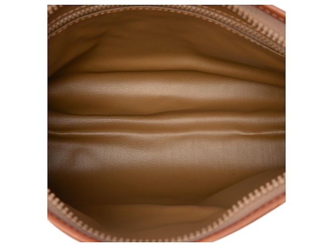 16 Céline Celine Clutch aus beschichteter Canvas Beige Macadam - Ansicht 4