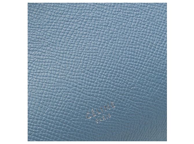 Belt Bag Céline Borsa Belt in pelle di vitello micro granulata blu Celine Blu chiaro - vista 5