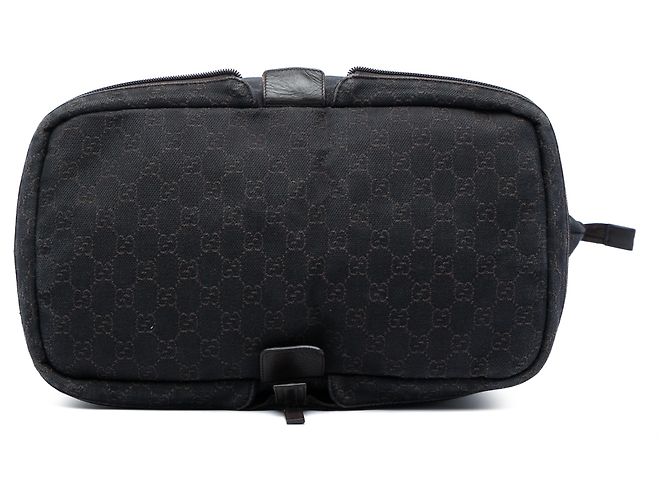Bolso tote de denim GG azul Gucci Azul marino - vista 3