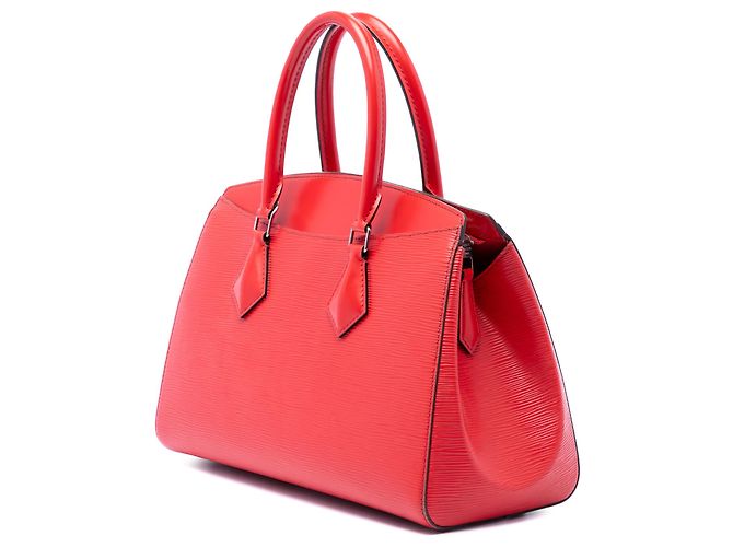 Louis Vuitton Red Epi Soufflot MM Rosso - vista 2