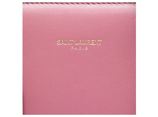 Borsa Sac De Jour in pelle rosa piccola Saint Laurent - vista 5