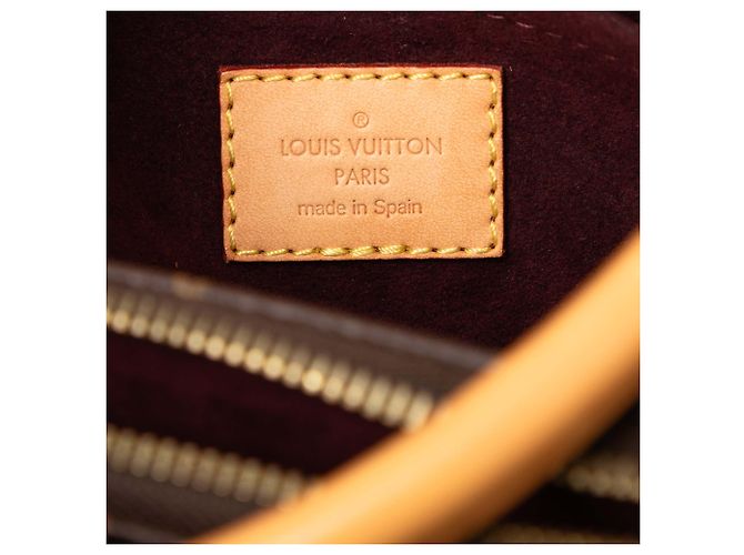 Louis Vuitton Marrone Monogram Montaigne MM - vista 5