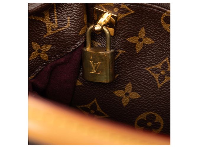 Louis Vuitton Marrone Monogram Montaigne MM - vista 6