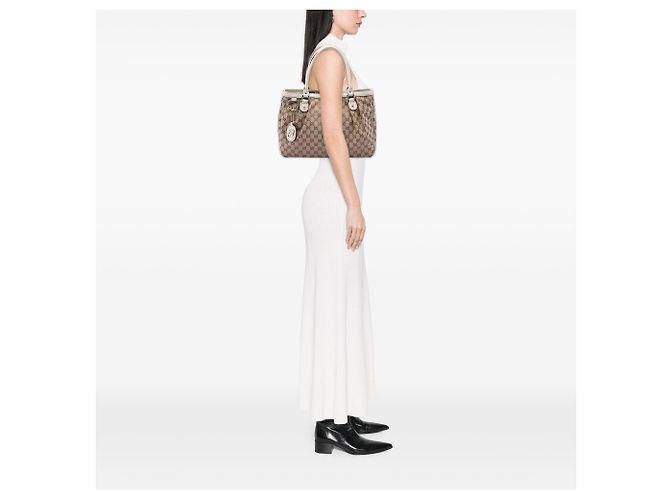 Gucci Beige GG Canvas Sukey Tote - Ansicht 6