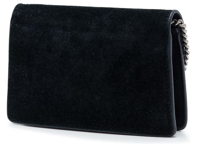 Mini borsa Dionysus in velluto nero Gucci - vista 2