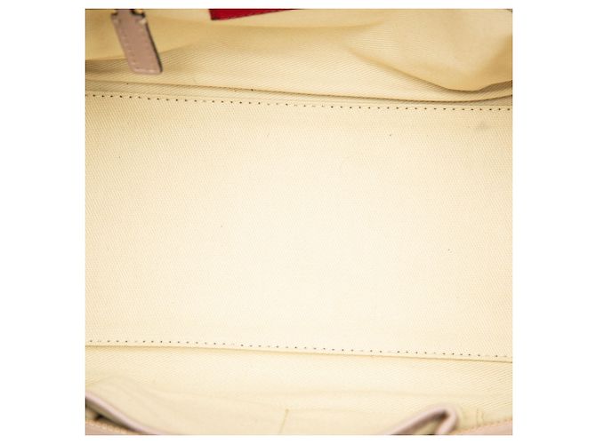 Valentino Brown Small Leather Rockstud Double Handle Tote Braun Fleisch - Ansicht 4