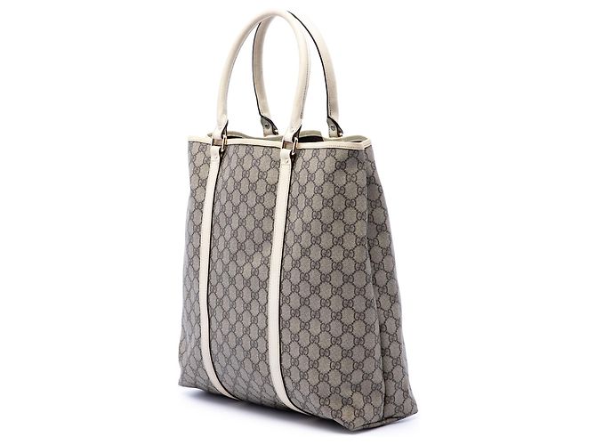 Tote verticale Gucci Beige GG Supreme Joy - vista 2