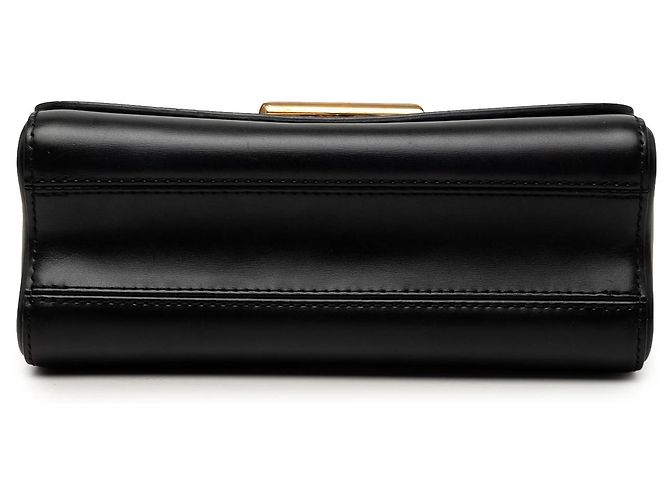 Louis Vuitton Twist MM in pelle di vitello stampata marrone Beige - vista 3