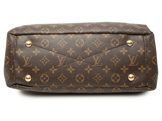 Louis Vuitton Marrone Monogram Pallas MM - vista 3