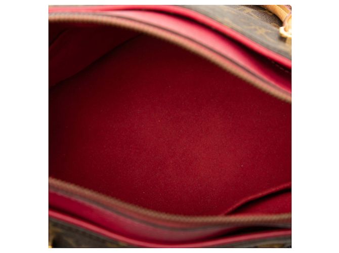 Louis Vuitton Marrone Monogram Pallas MM - vista 4