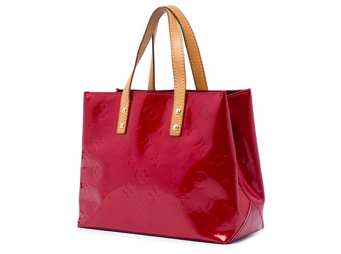 Louis Vuitton Red Monogram Vernis Reade PM Rosso - vista 2