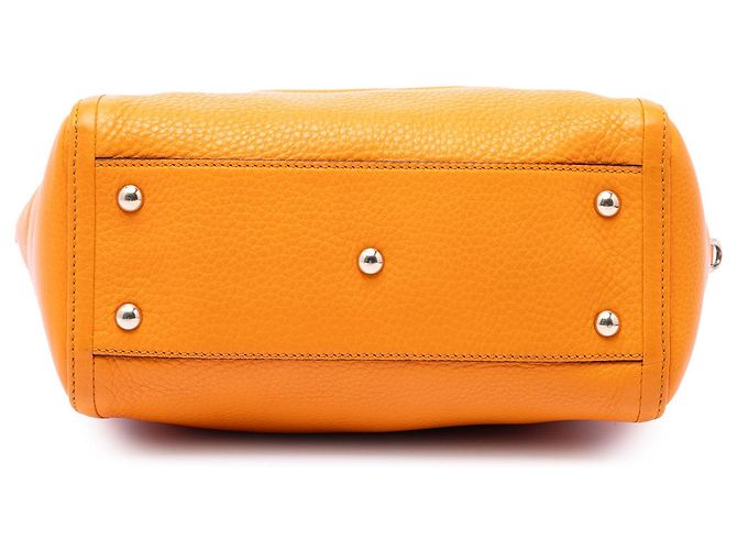 Sac à main Soho Cellarius en cuir de veau jaune petit modèle de Gucci - vue 3