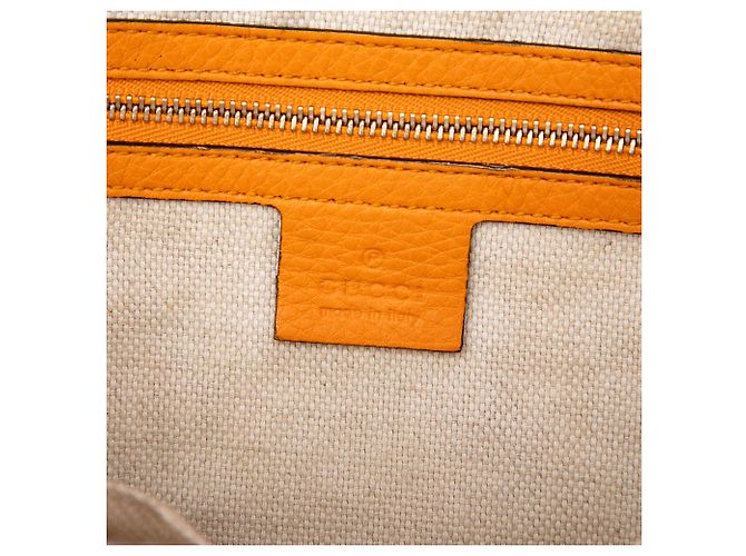 Sac à main Soho Cellarius en cuir de veau jaune petit modèle de Gucci - vue 5