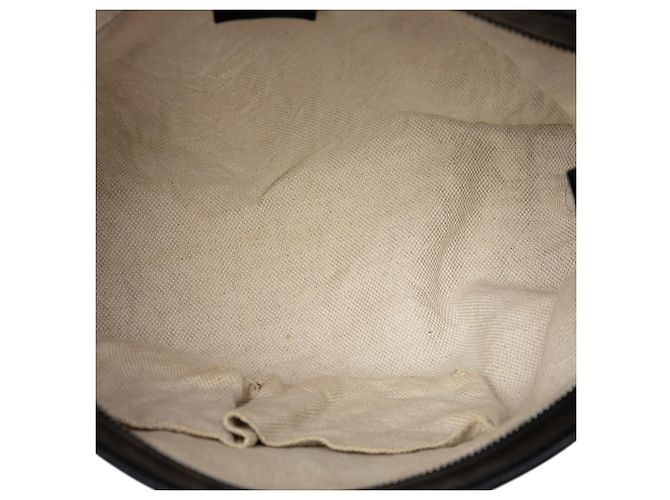 Borsa a tracolla Gucci Black GG Canvas Web Nero - vista 4