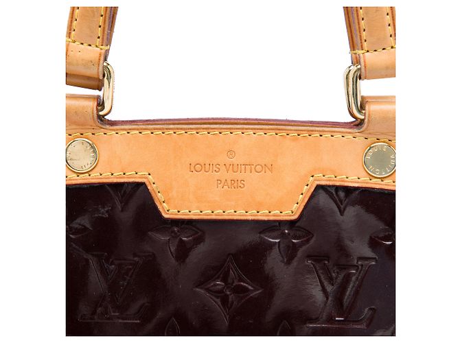 Louis Vuitton Purple Monogram Vernis Brea MM Porpora - vista 5