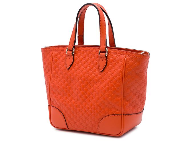 Gucci Orange Small Microguccissima Bree Satchel - Ansicht 2